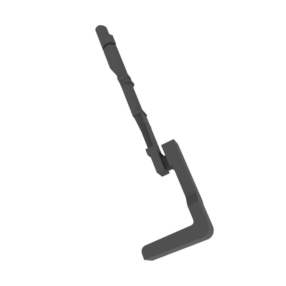 TOYOTA C-HR Fuel Door Latch 77030F4010 3D print model_7