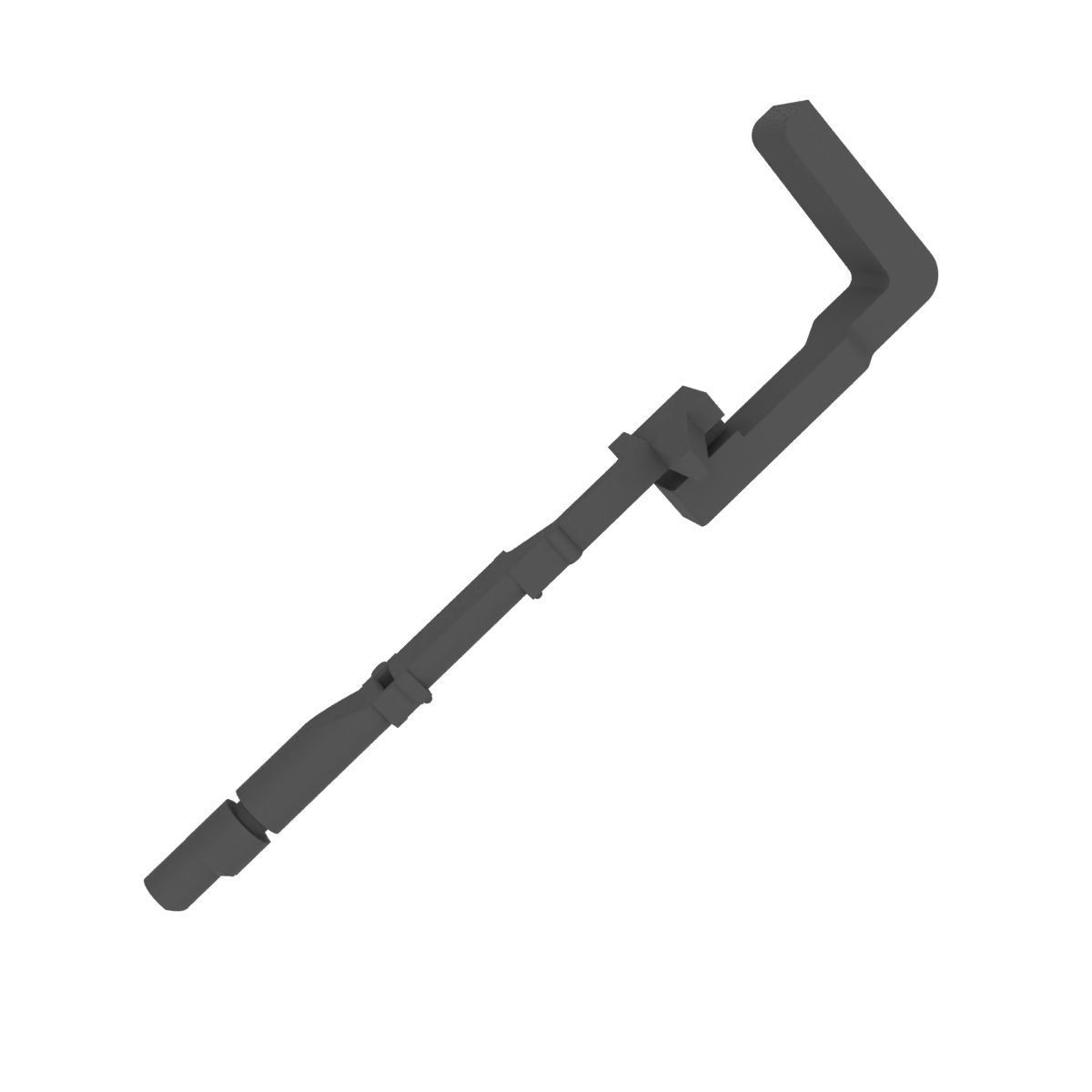 TOYOTA C-HR Fuel Door Latch 77030F4010 3D print model_12