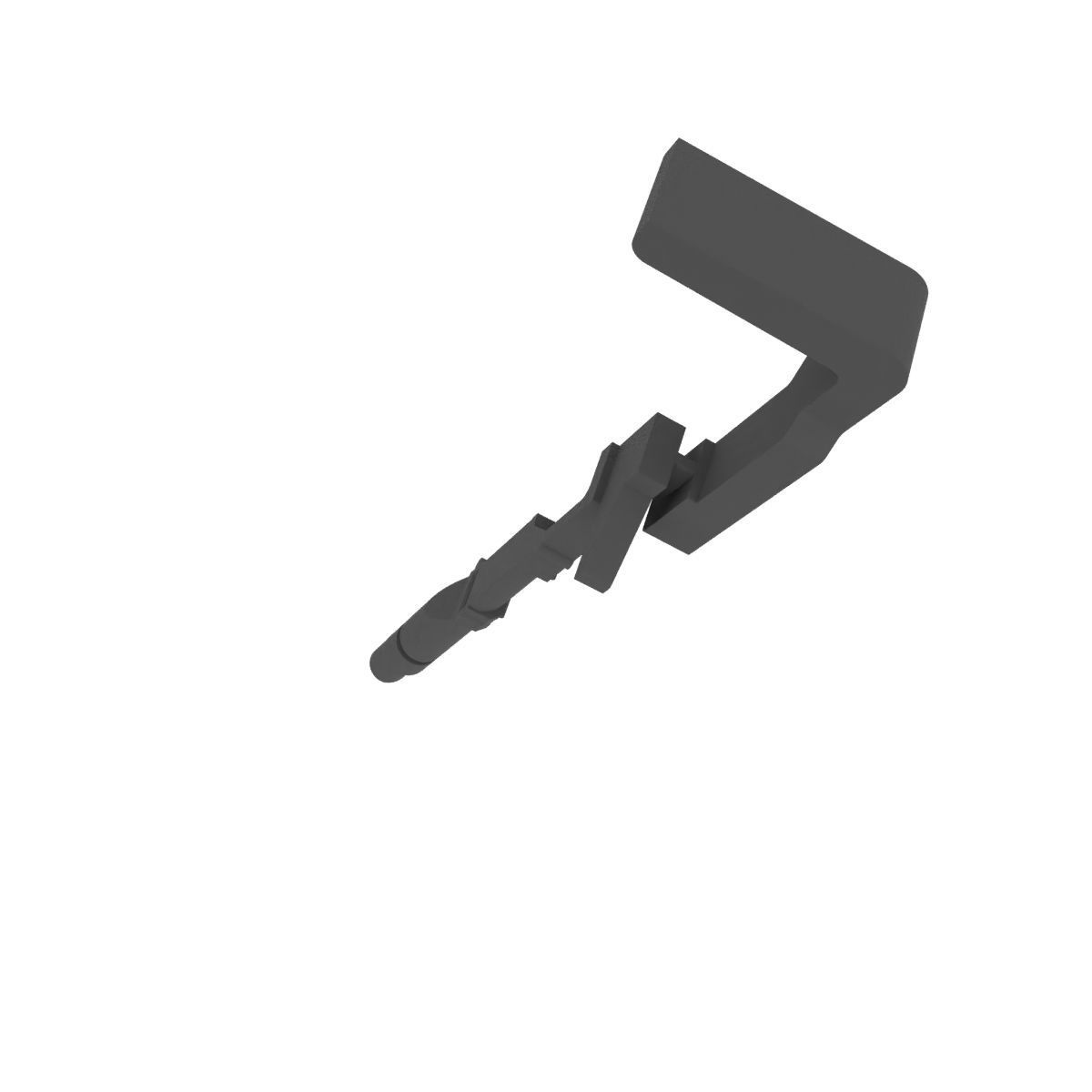 TOYOTA C-HR Fuel Door Latch 77030F4010 3D print model_11