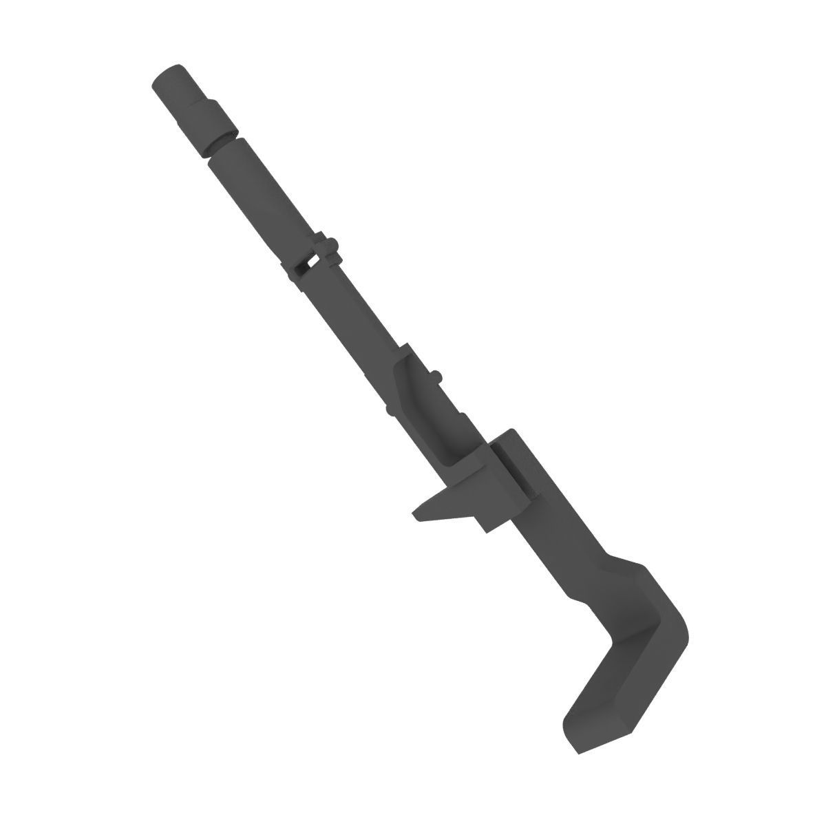 TOYOTA C-HR Fuel Door Latch 77030F4010 3D print model_6