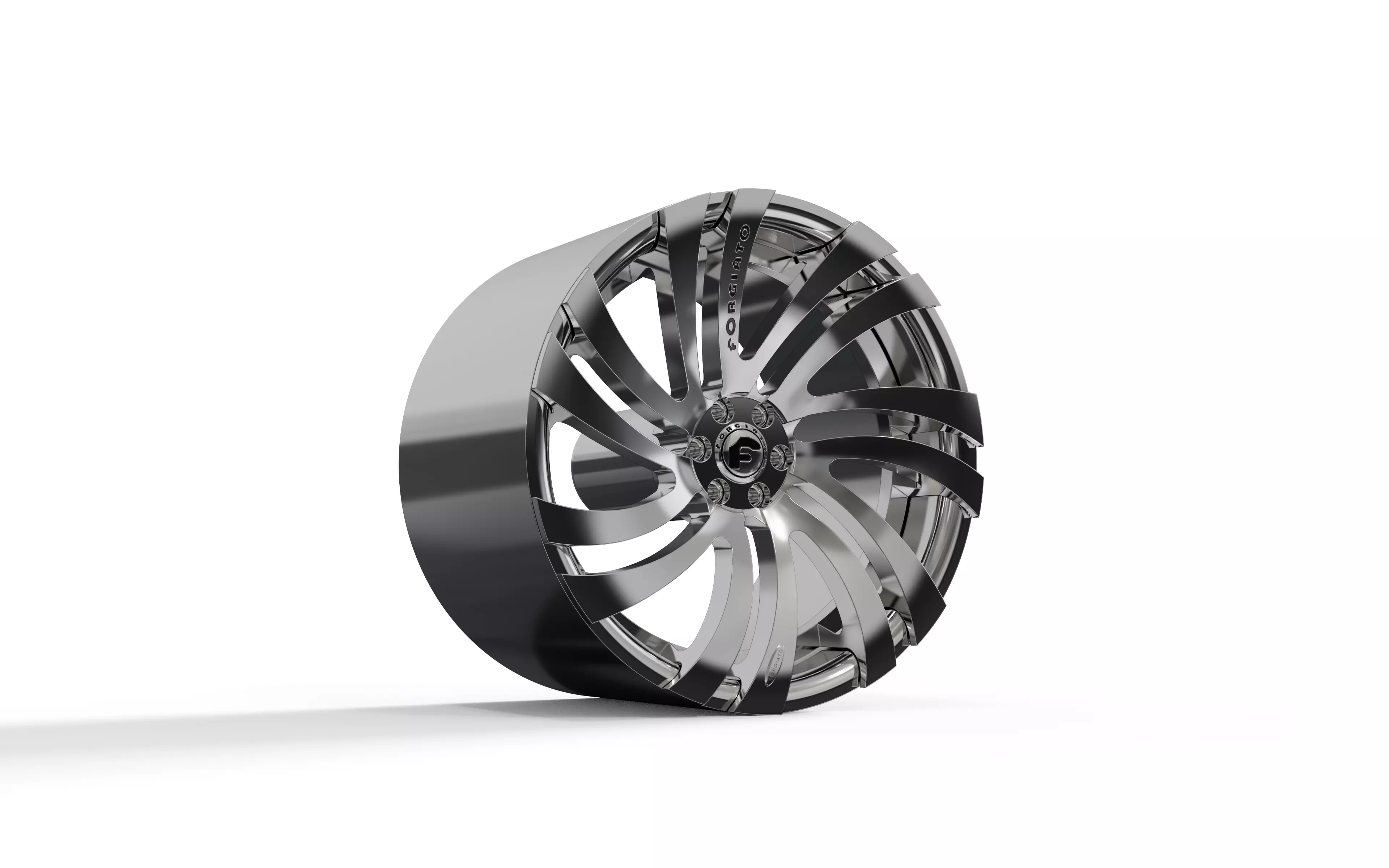 forgiato Canale-ECL concave wheel 3D print model