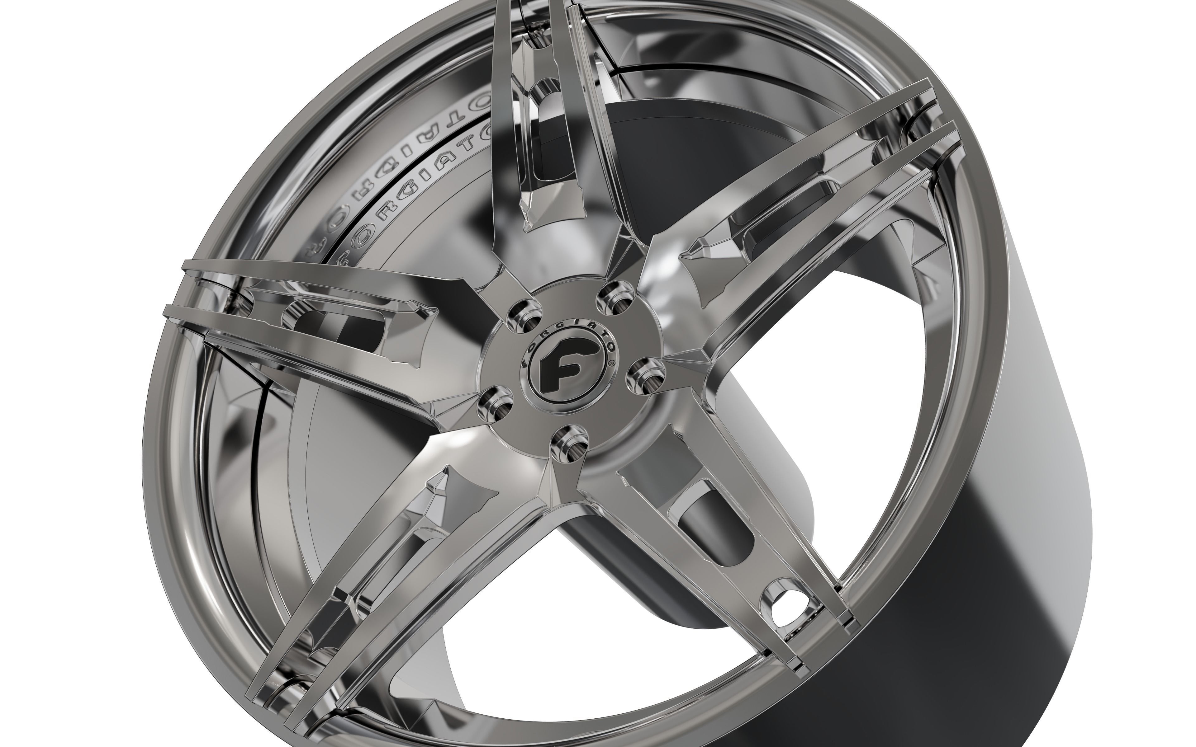 forgiato F2 10 concave wheel 3D print model_7