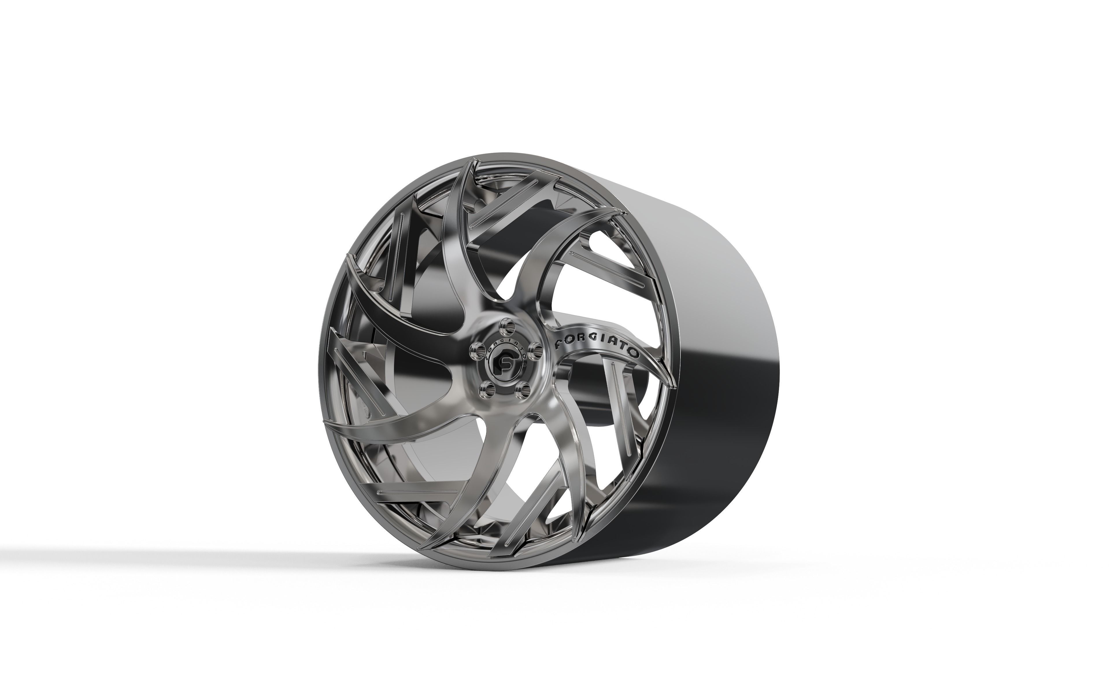 forgiato Girare-ECL concave wheel 3D print model_1