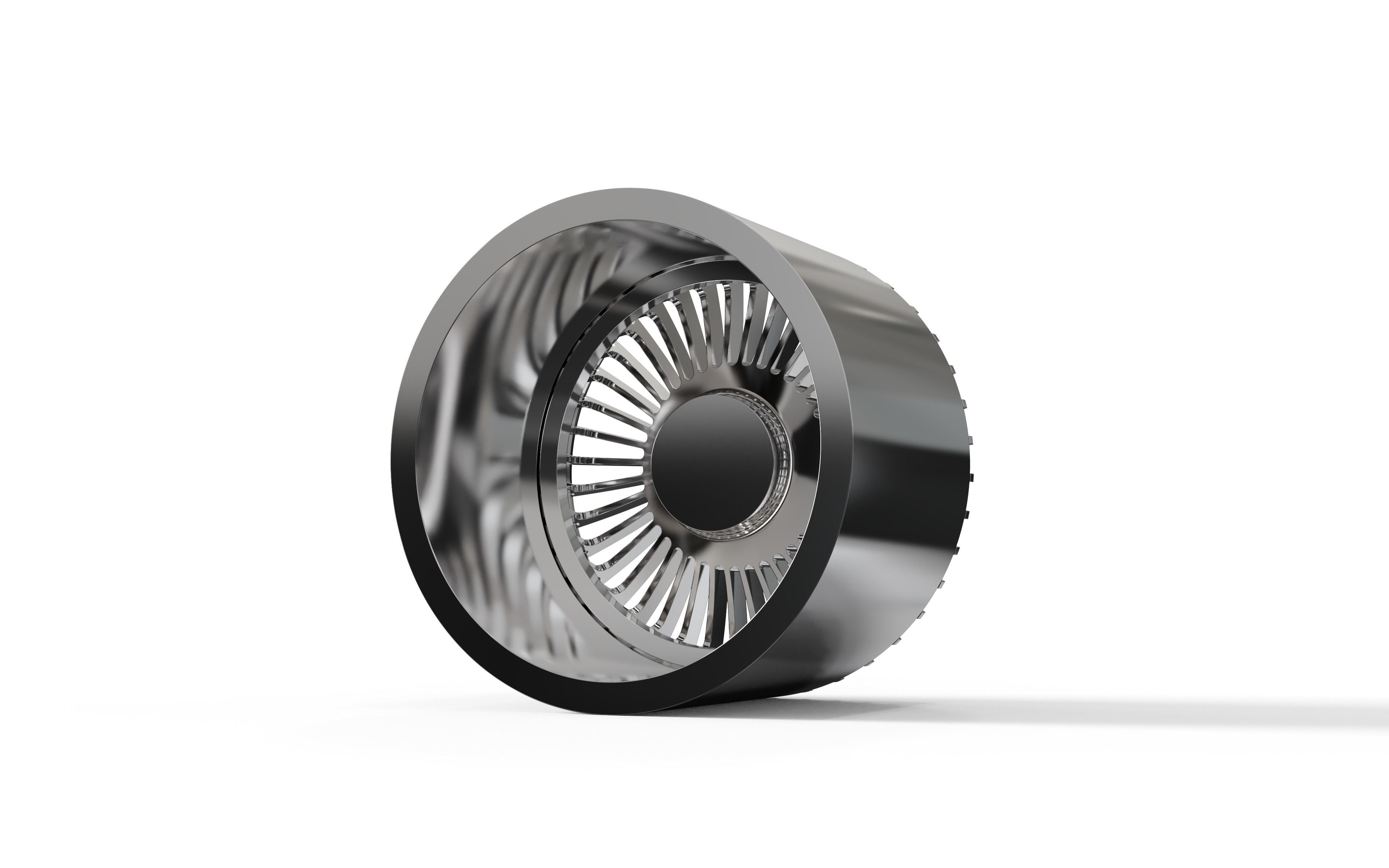 forgiato Trimestre-ECL concave wheel 3D print model_2