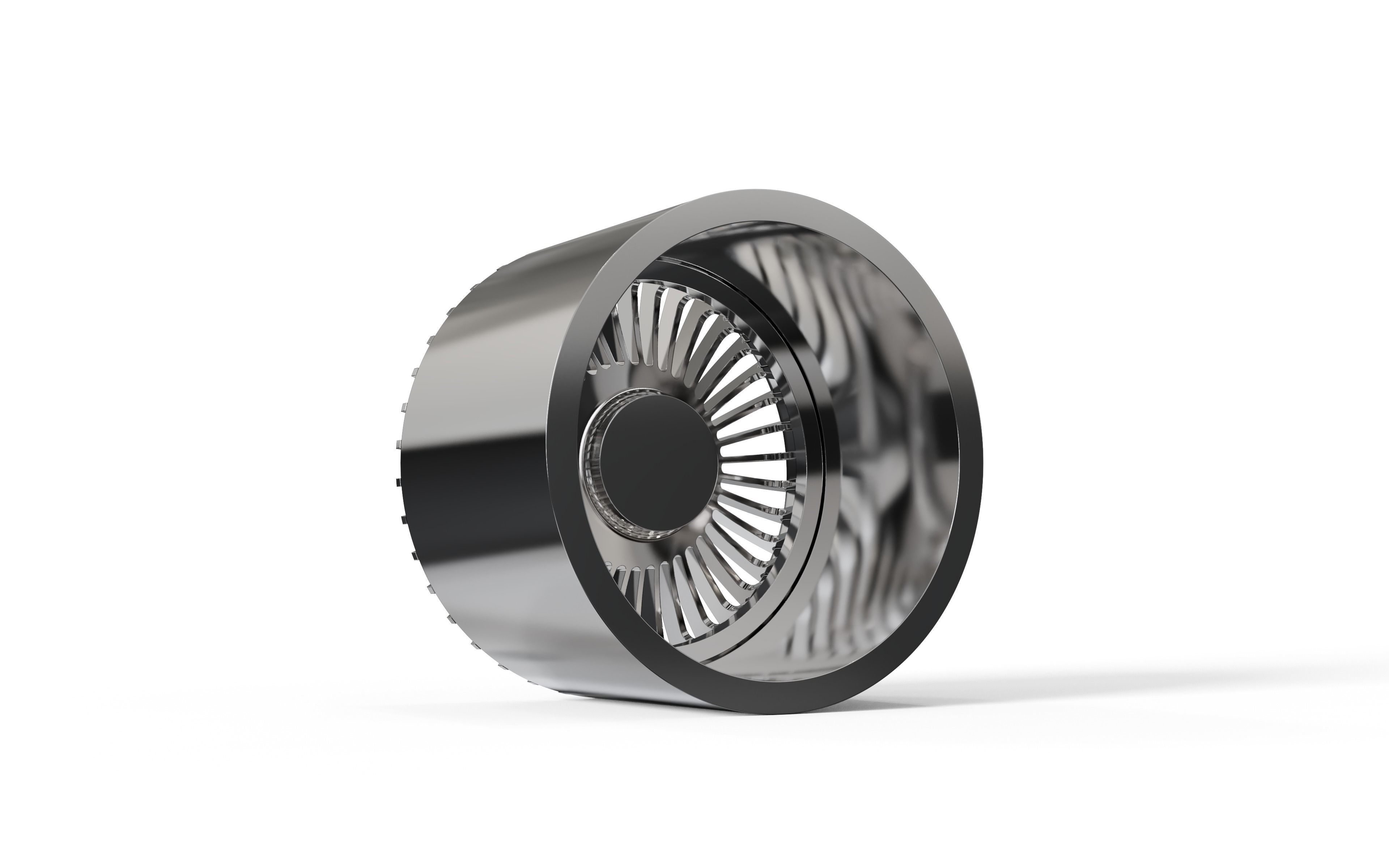 forgiato Trimestre-ECL concave wheel 3D print model_3