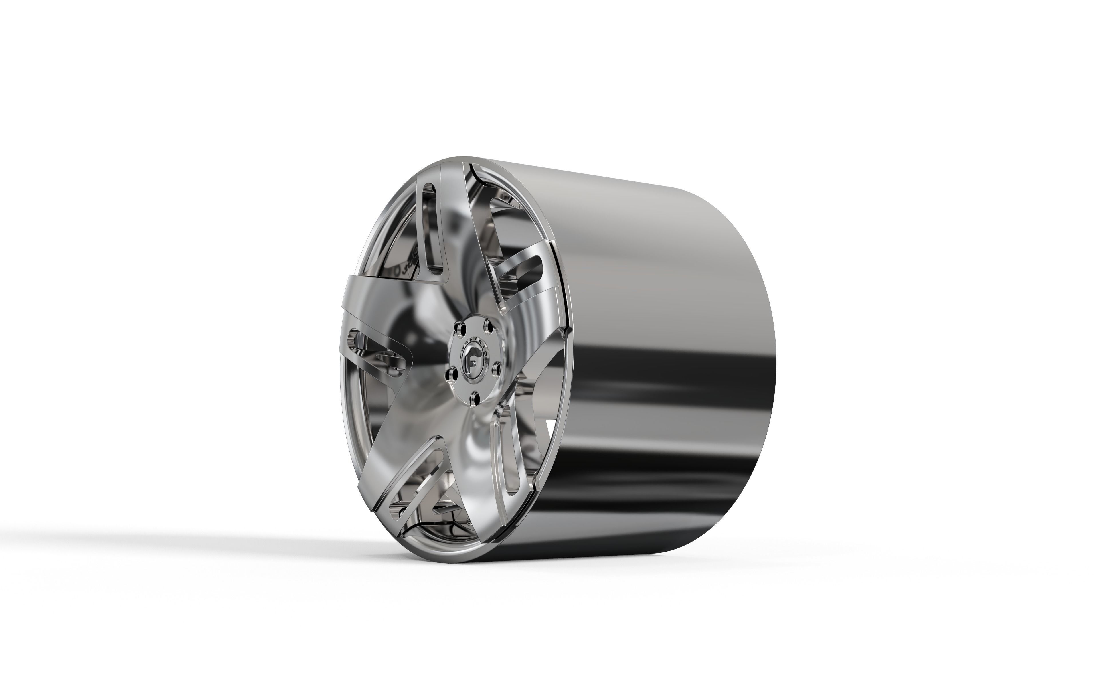 forgiato Veccio-ECL concave wheel 3D print model_5