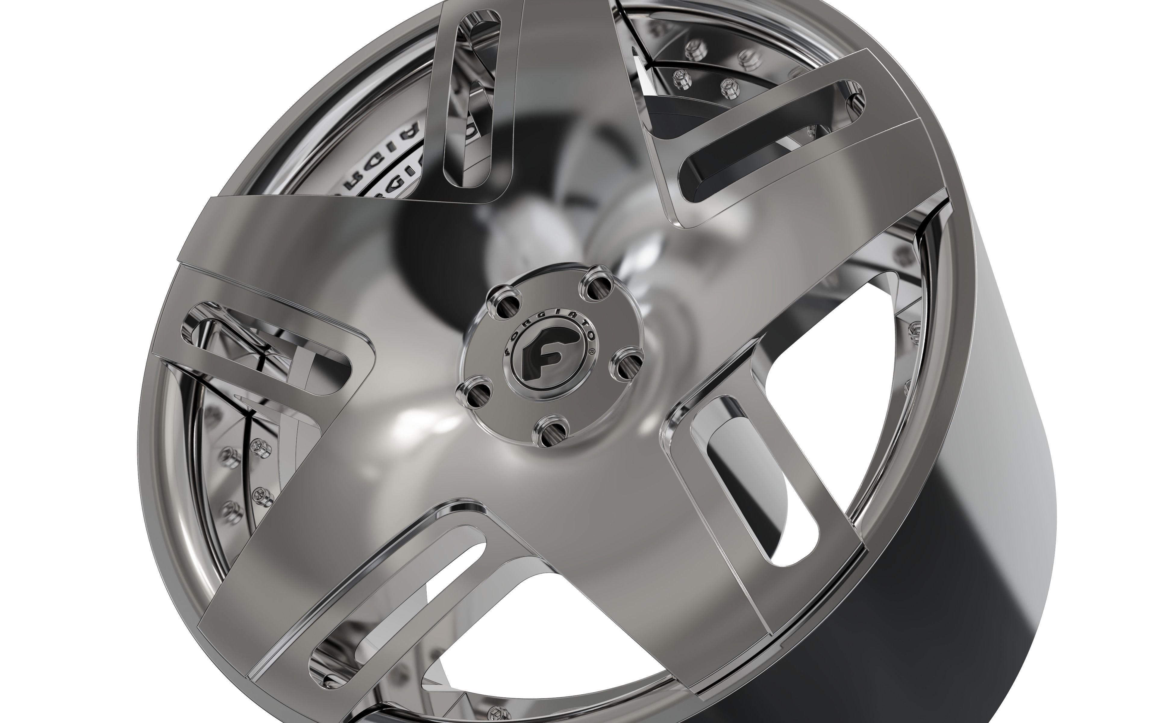 forgiato Veccio-ECL concave wheel 3D print model_7