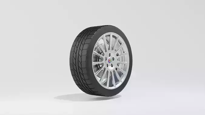 Alfa Romeo 147 5 door 2019 Wheel 3D Model