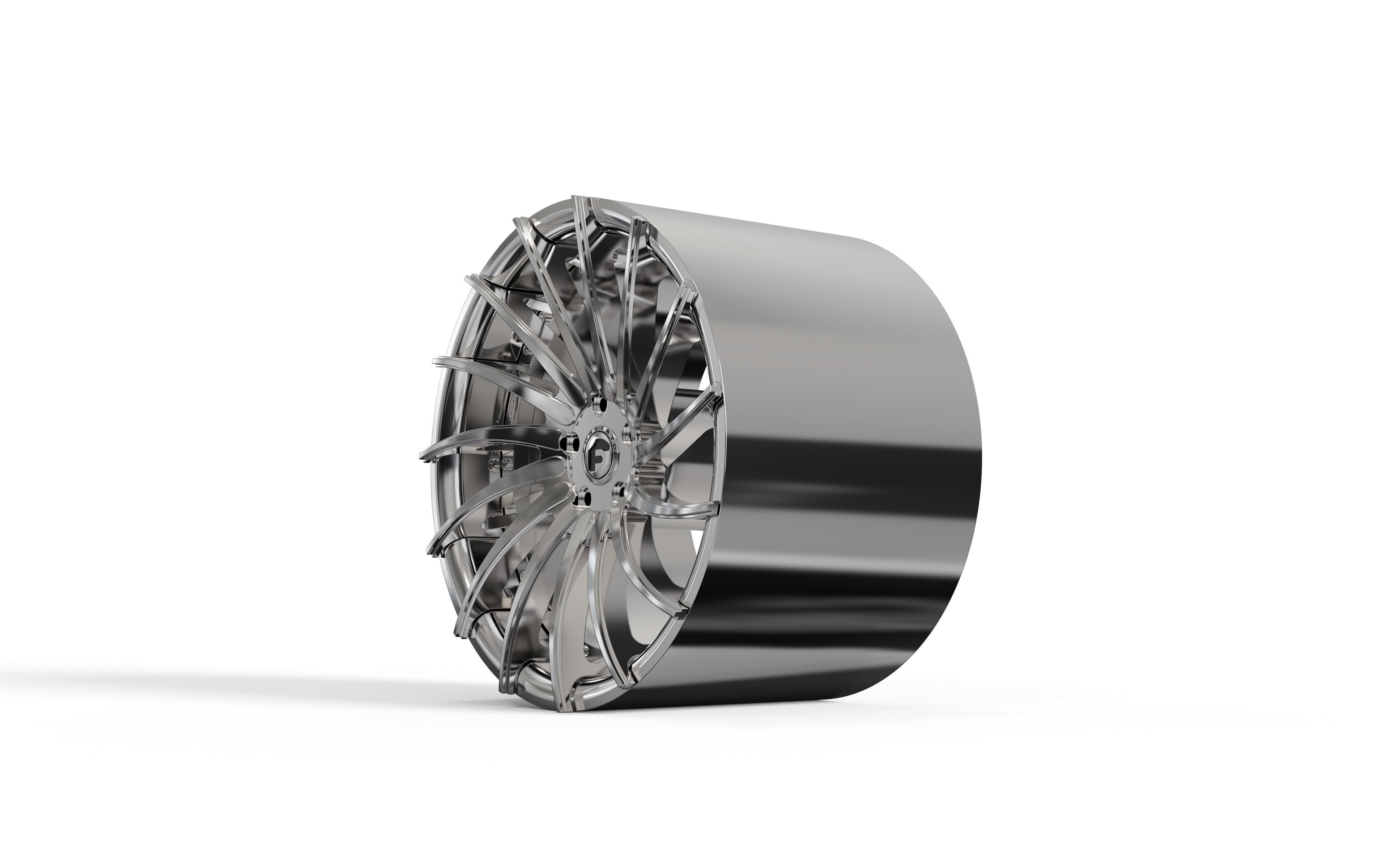 forgiato Wade-ECL concave wheel 3D print model_5