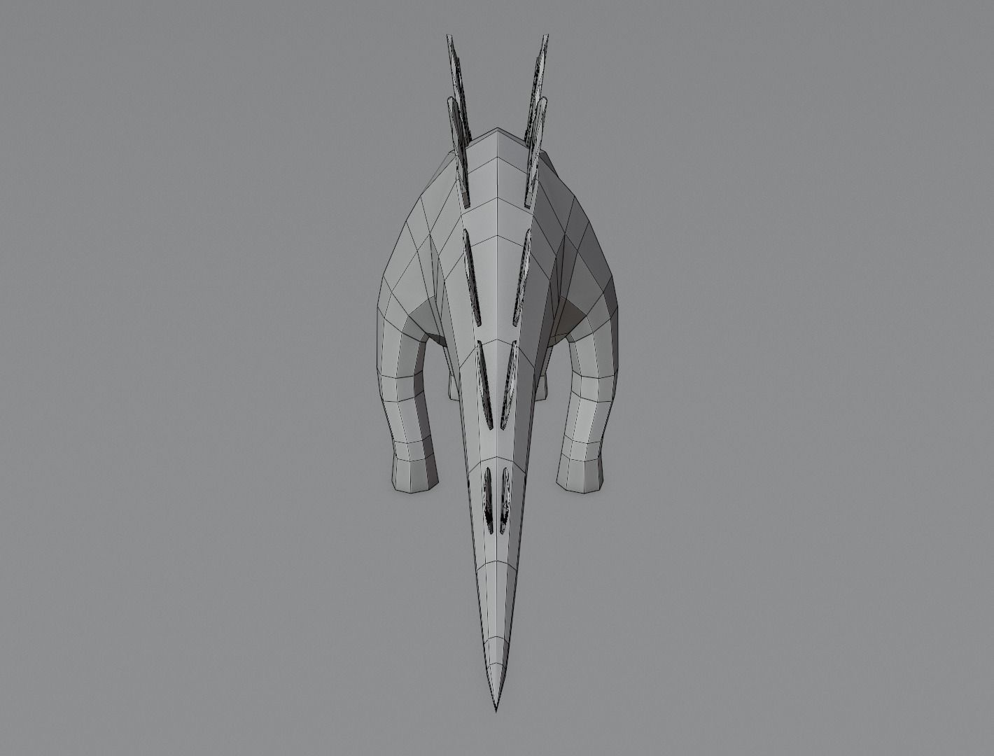 Stegosaurus 3D model for 3D print 3D print model_15