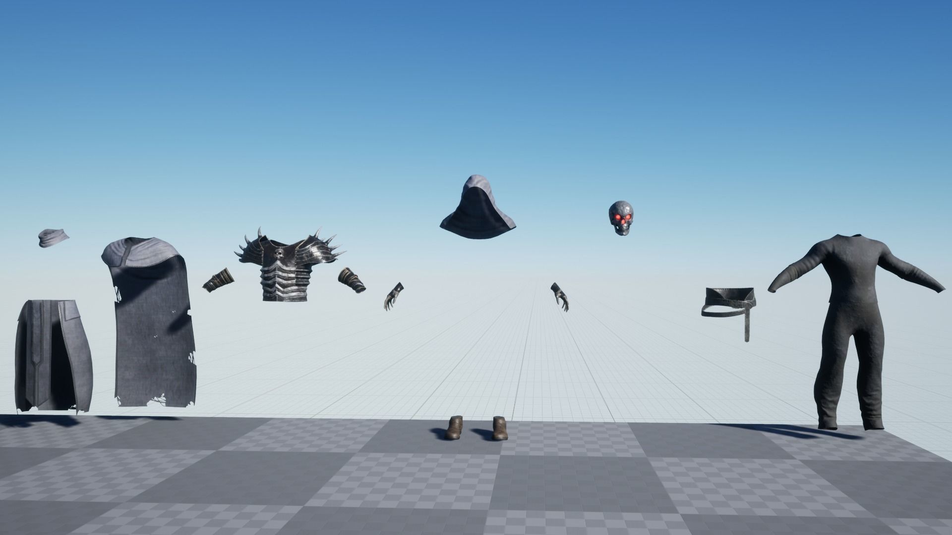 Necromancer Low-poly 3D model_12