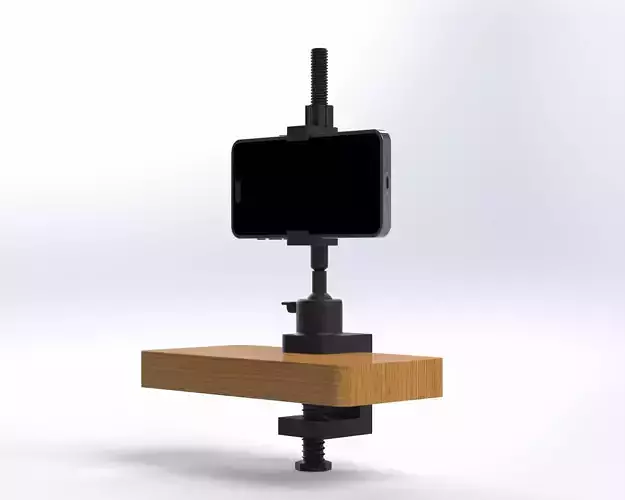 Desk Mounted Phone Holder