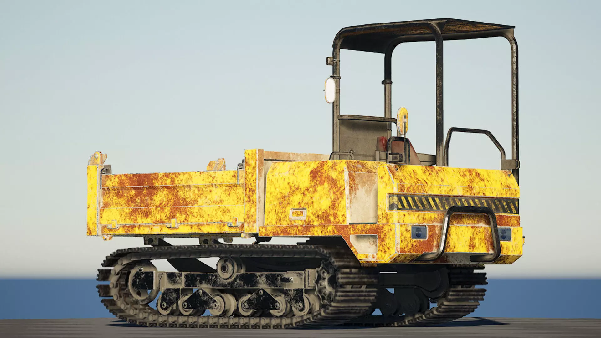 ZBL Mini Truck - Unreal Engine Project 3D model