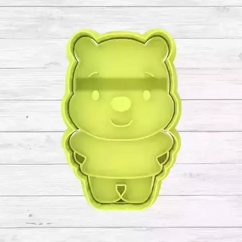 Winnie the Pooh Cookie Cutter STL