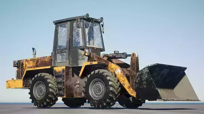 ZBL Loader v1 - Unreal Engine Project Low-poly 3D model