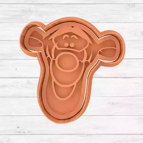 Tigger Winnie the Pooh Cookie Cutter STL