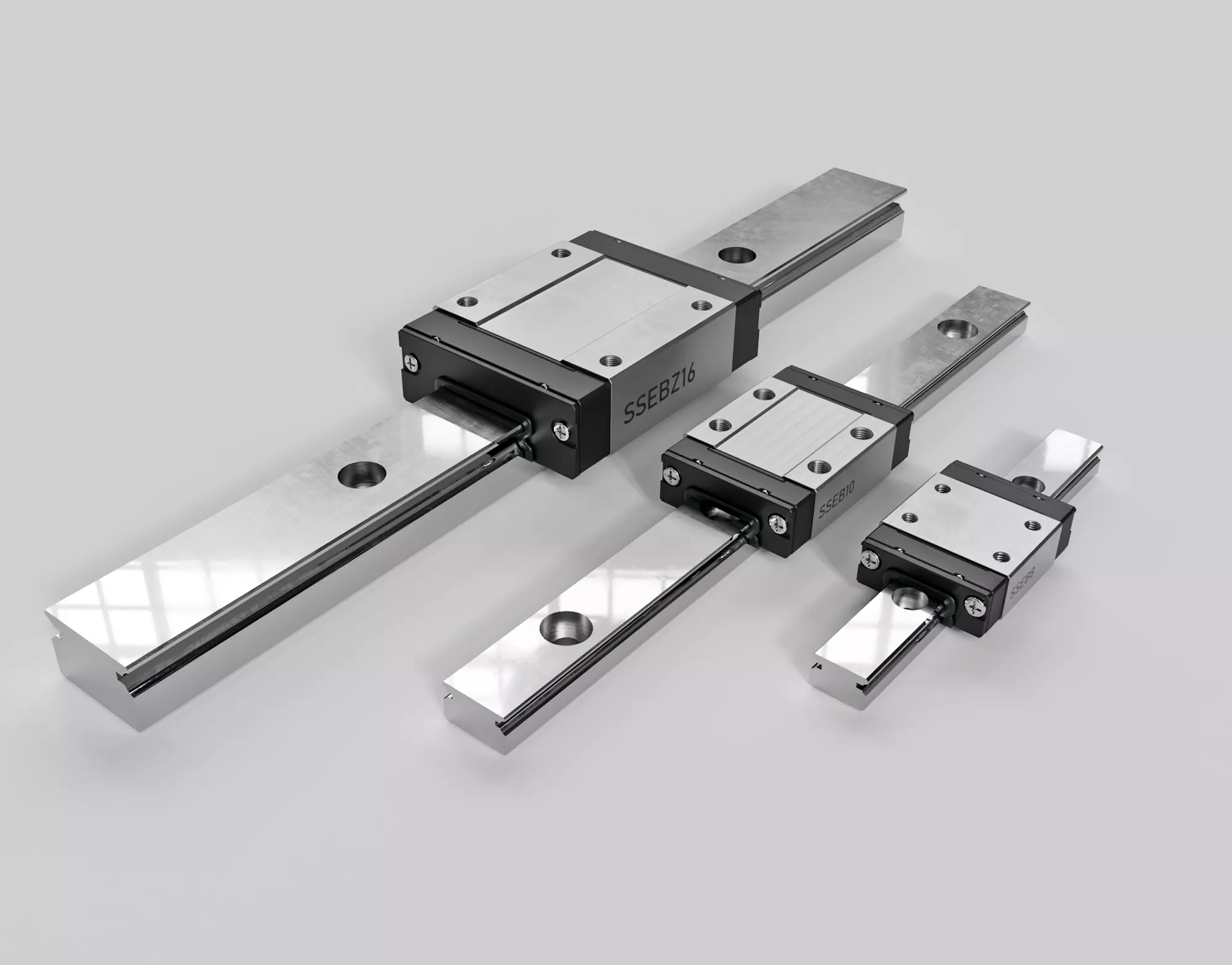 linear guide 3D model_0
