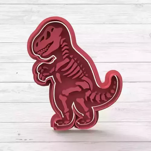 T-REx Cookie Cutter STL