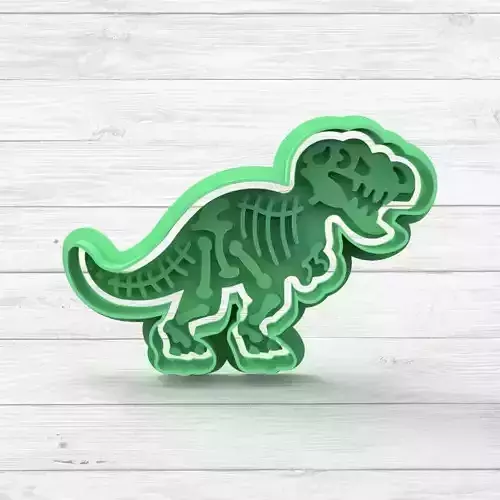 Dinosaur T-REx Cookie Cutter STL