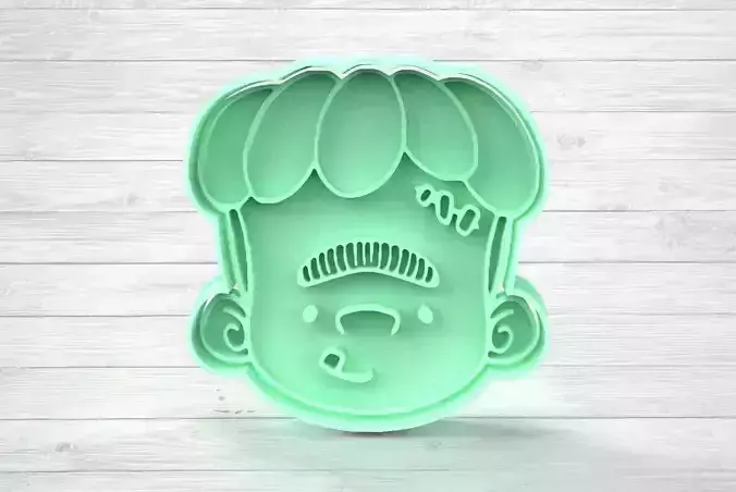 Pack x7 Super Monsters Cookie Cutter STL