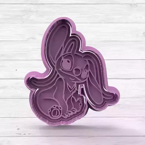 Angel Stich Cookie Cutter STL
