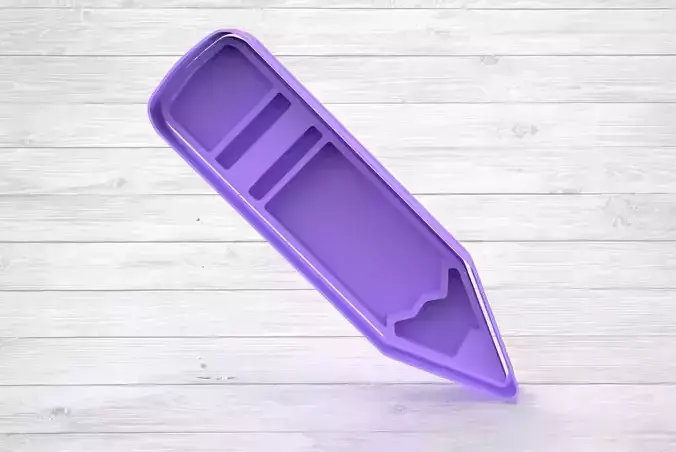 Pencil Cookie Cutter STL