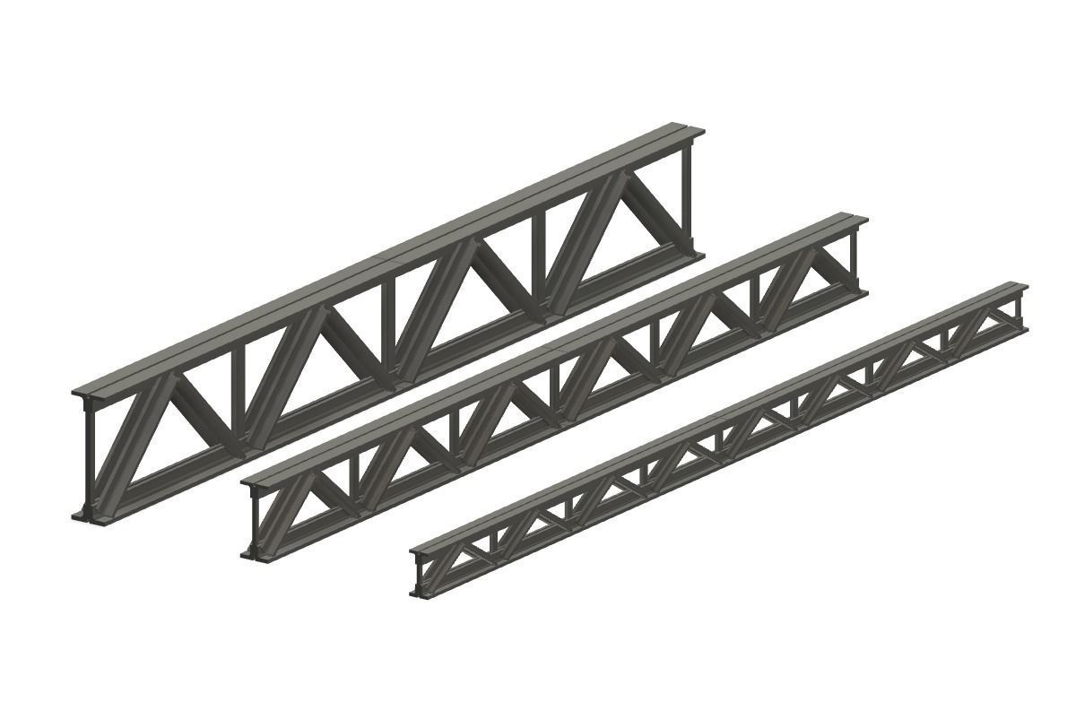 Modelling Web Trusses for Scratch Building 3D Design 3D print model_6