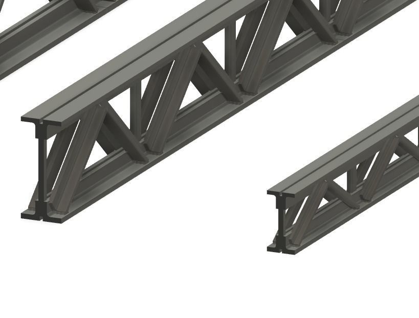 Modelling Web Trusses for Scratch Building 3D Design 3D print model_4