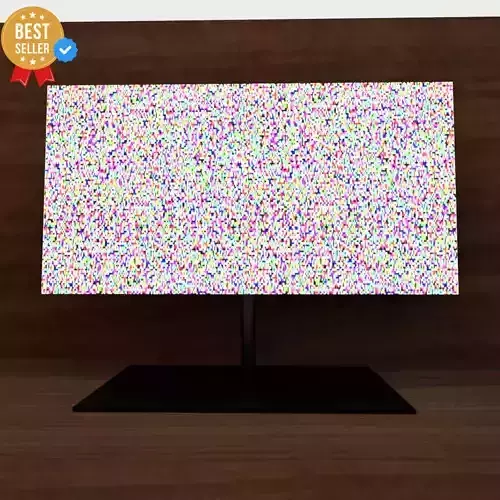 TV Monitor pixeled