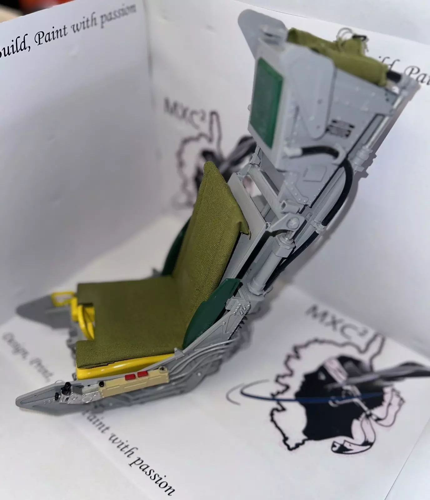 Ejection Seat Martin Baker MK10 Mirage 2000 STL FILES ONLY 3D print model