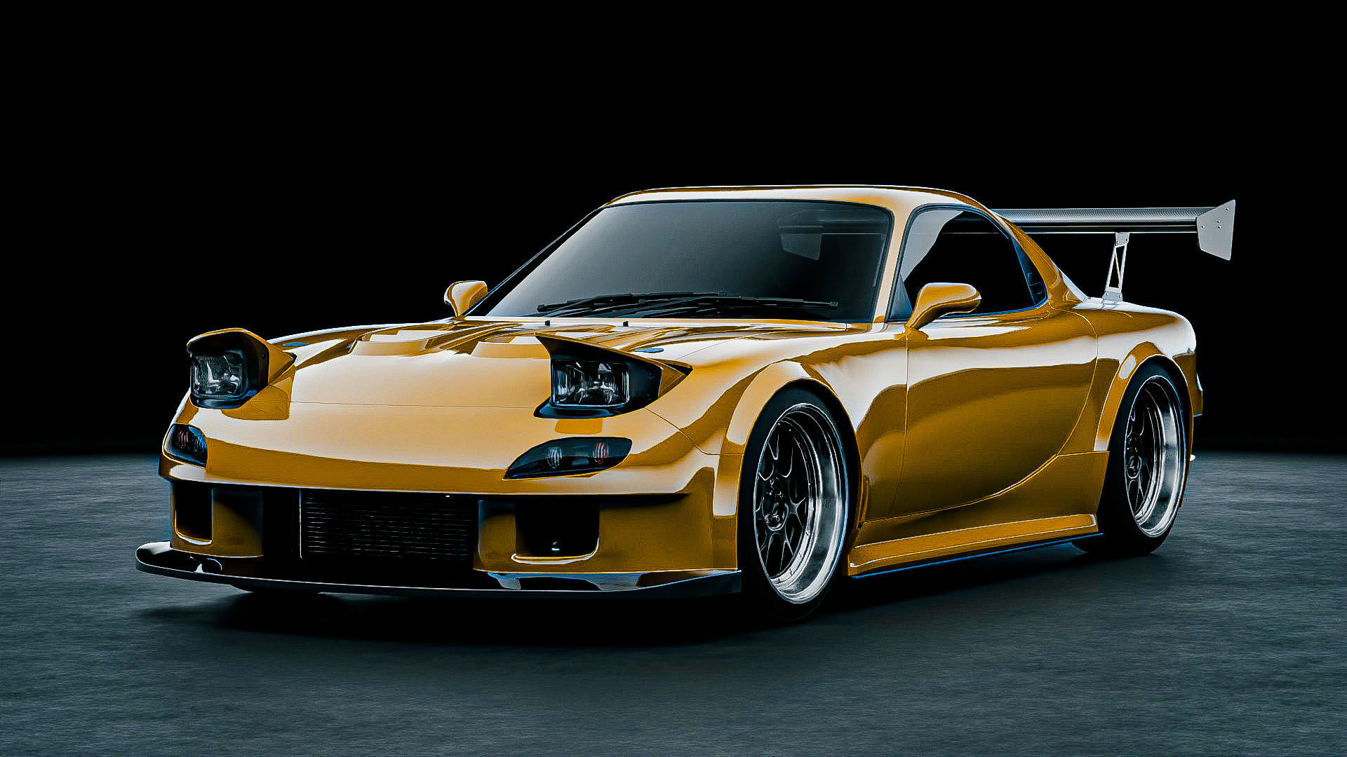 Mazda RX-7 Custom 3D model_1