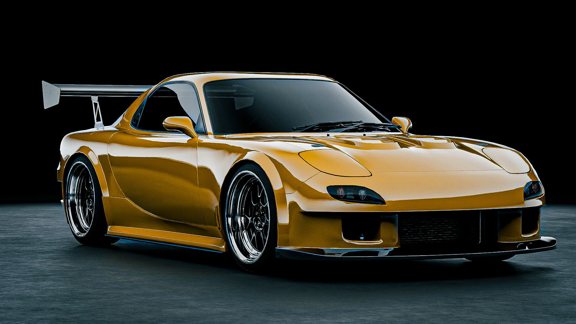 Mazda RX-7 Custom 3D model_6