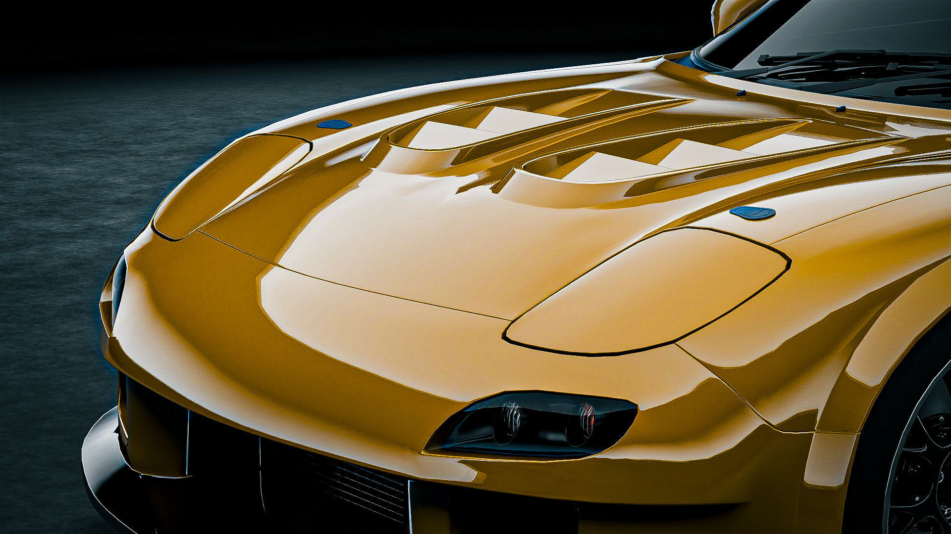 Mazda RX-7 Custom 3D model_7