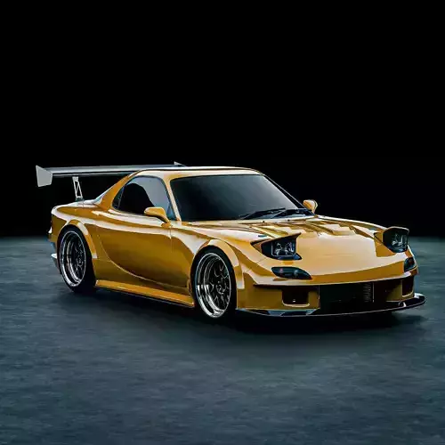 Mazda RX-7 Custom 3D model