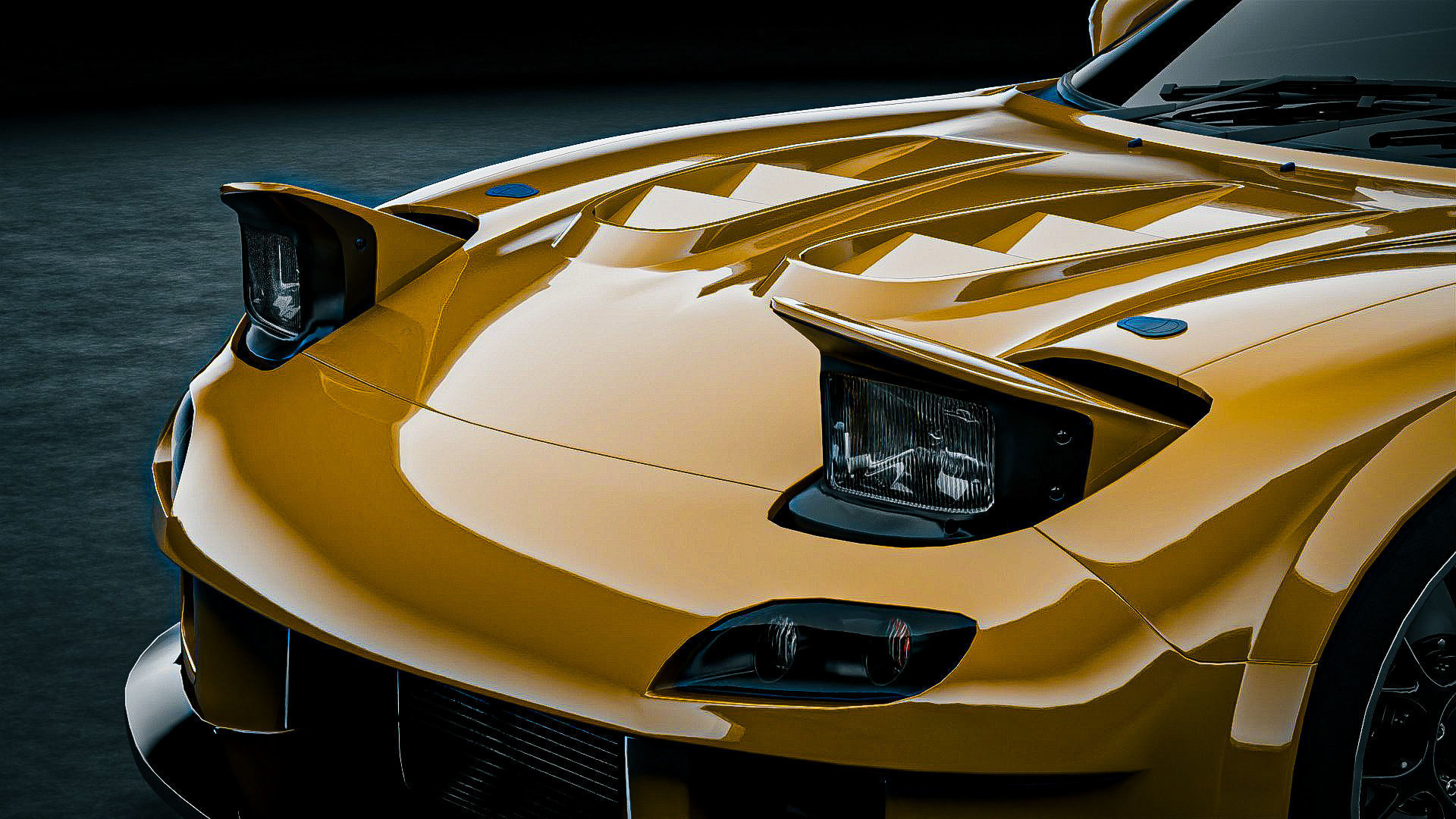 Mazda RX-7 Custom 3D model_8