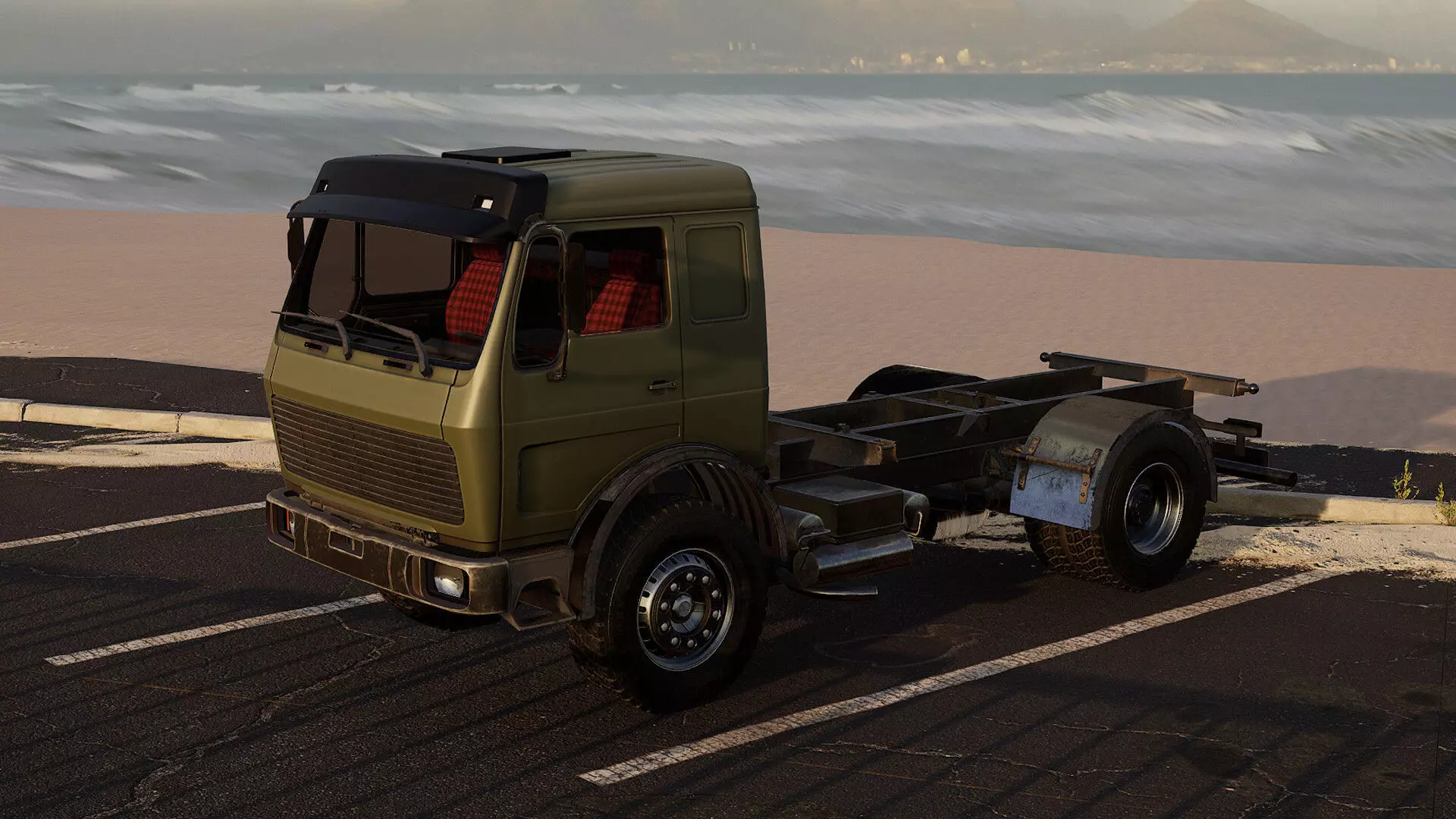 Truck Levo L3230 - Unreal Engine Project Low-poly 3D model
