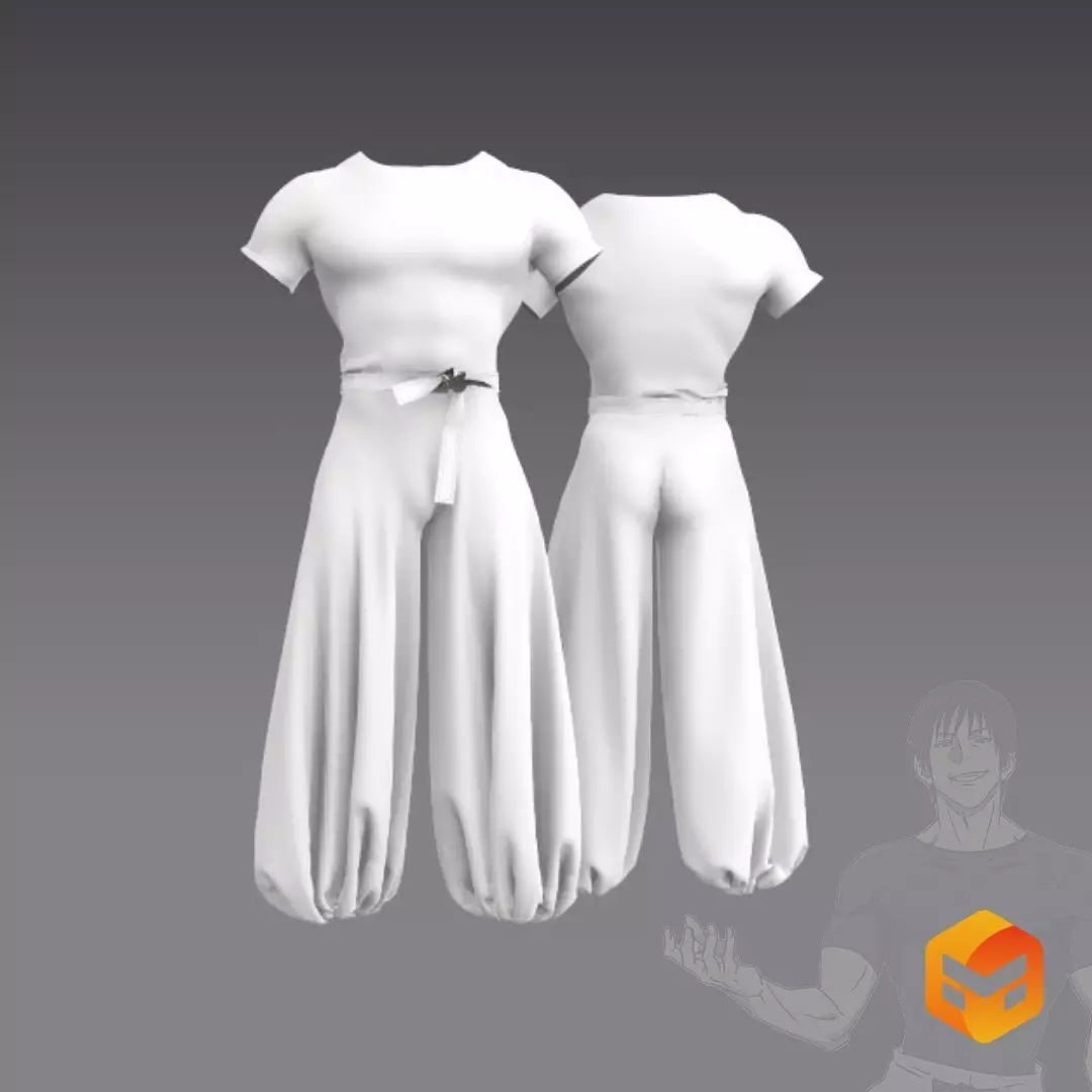 JUJUTSU KAISEN - TOJI FUSHIGURO 3D model_0