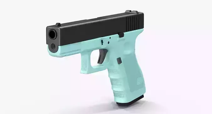 Glock 19 Blue