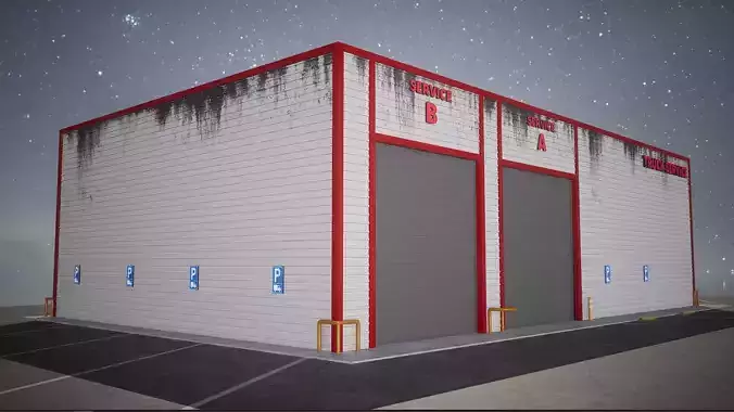 Truck Service - Unreal Engine Project