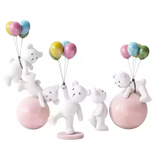 Collection of decorative bears