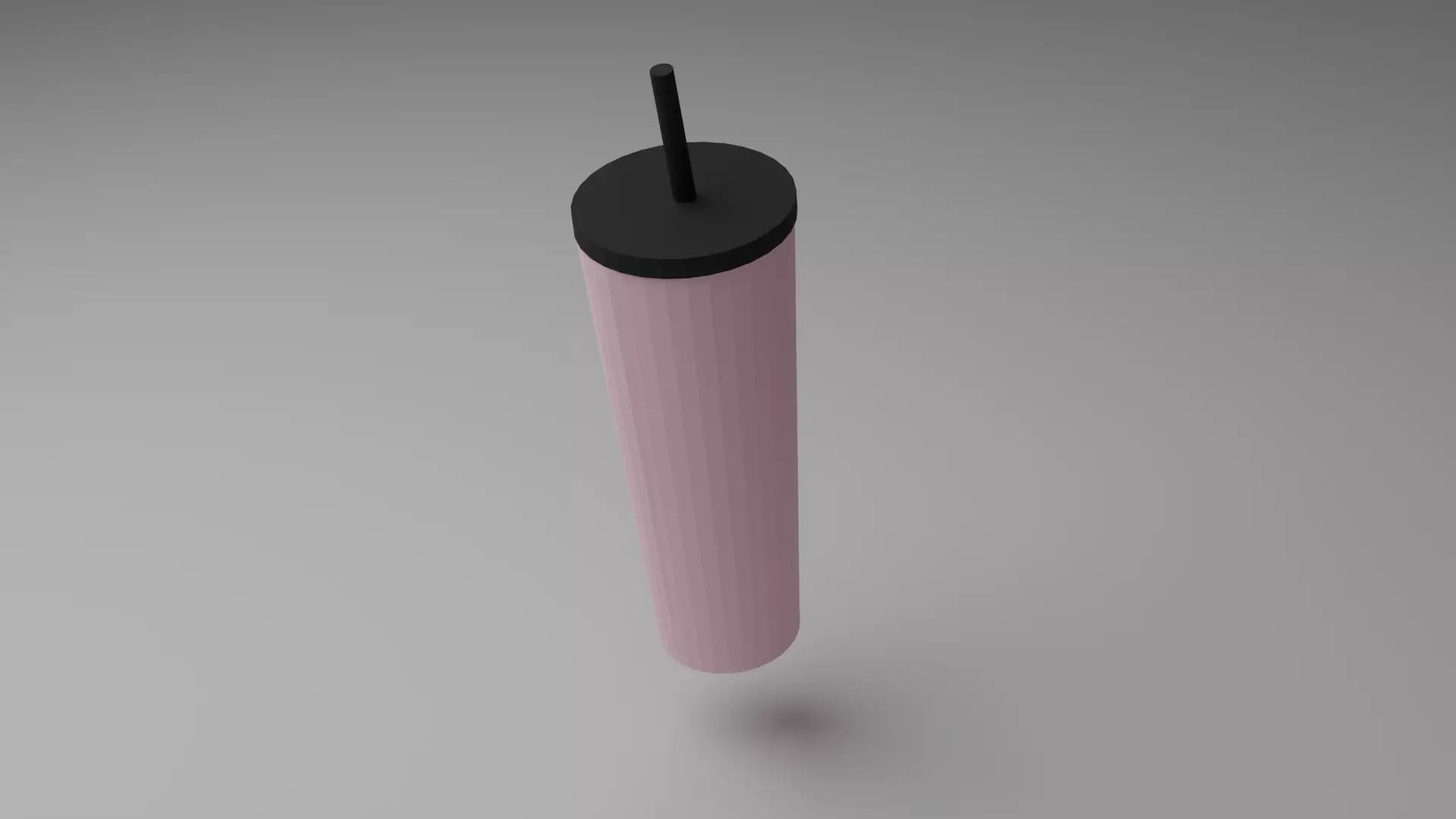 Sweet Pink Elixir Waterbottle Free low-poly 3D model_0