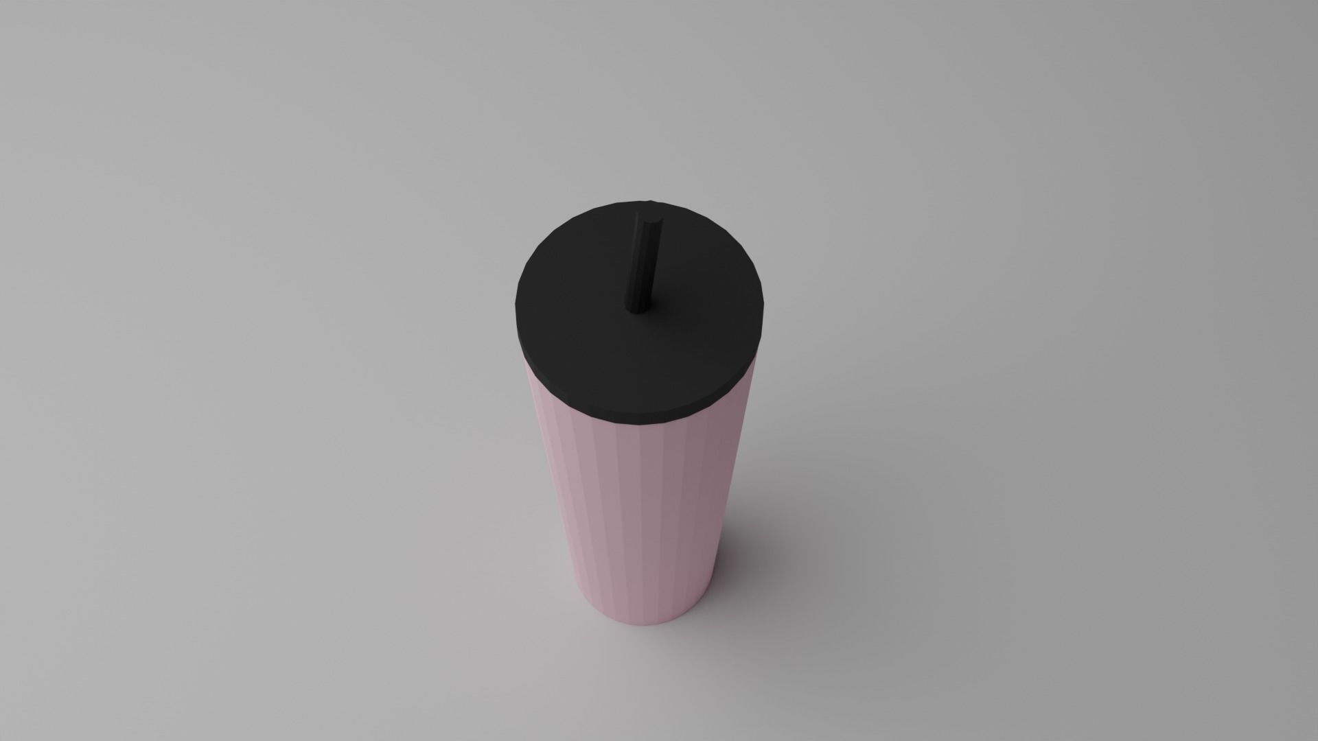 Sweet Pink Elixir Waterbottle Free low-poly 3D model_4