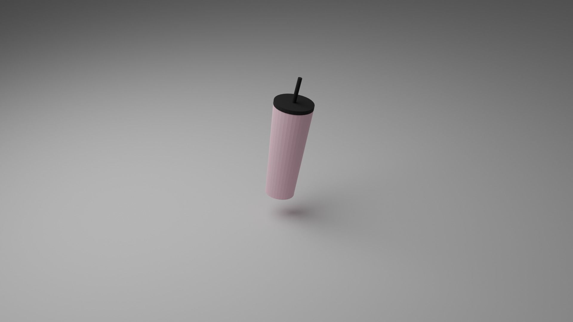 Sweet Pink Elixir Waterbottle Free low-poly 3D model_1
