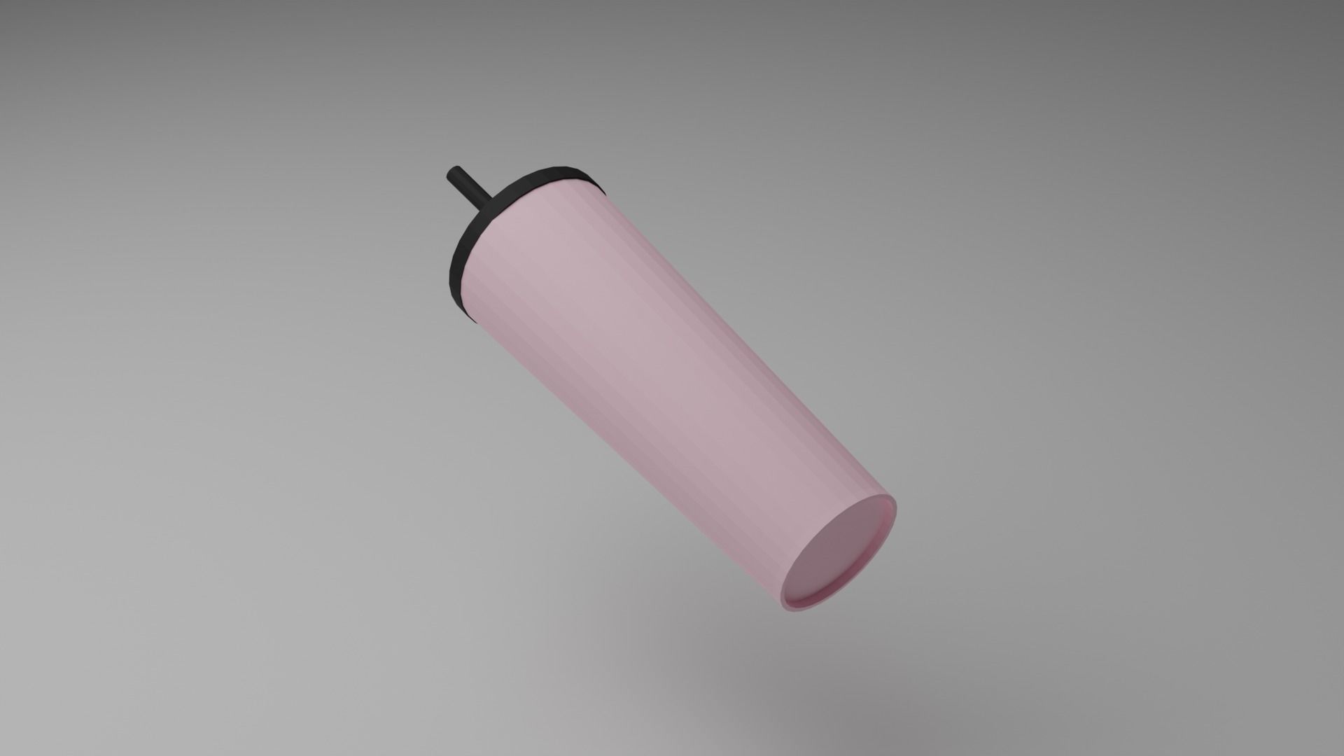 Sweet Pink Elixir Waterbottle Free low-poly 3D model_2
