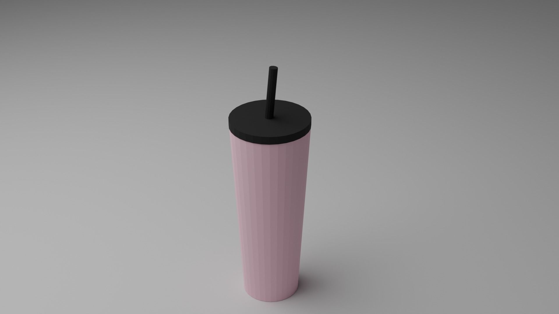Sweet Pink Elixir Waterbottle Free low-poly 3D model_3