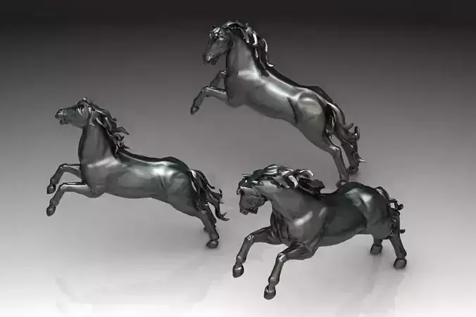 Three Horses