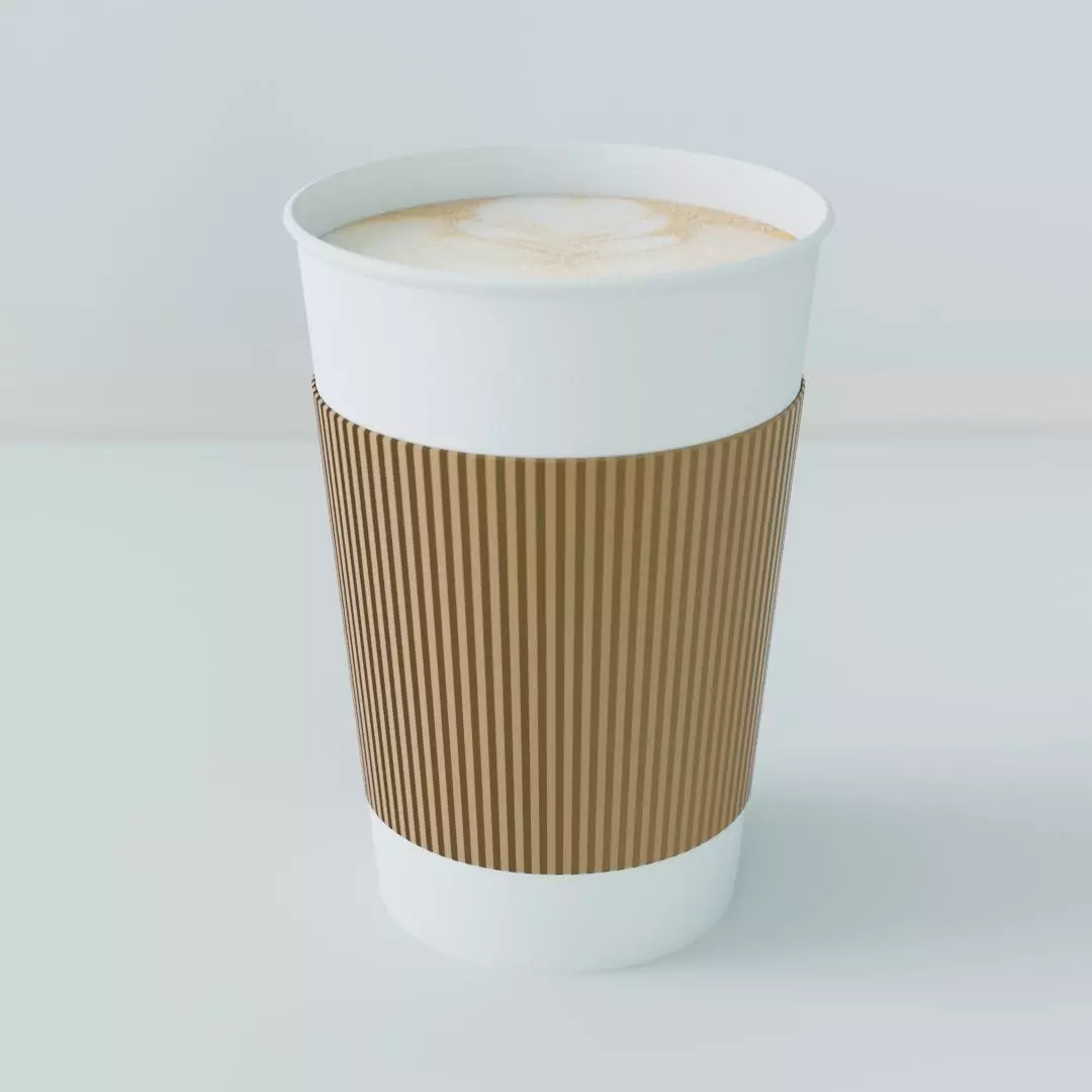 Takeout Coffee Cup Free 3D model