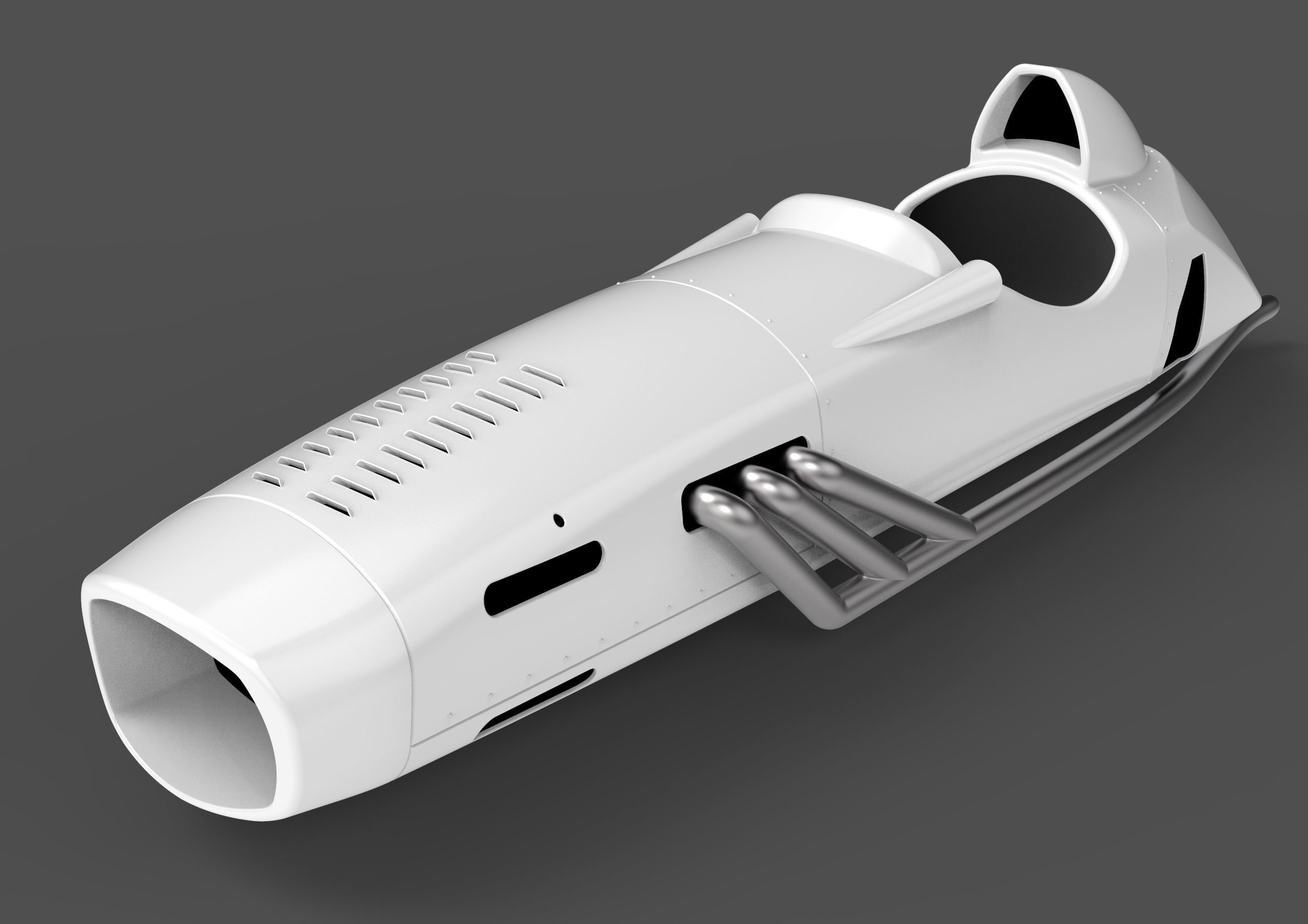 Vintage Race Car 3D model_22