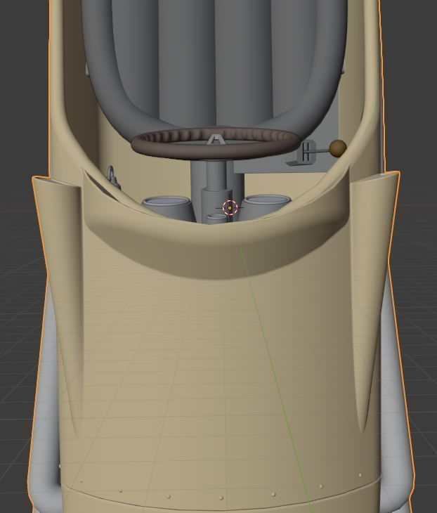 Vintage Race Car 3D model_38