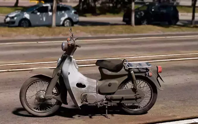 OLD HONDA CUP ALLIN 8k Textuere